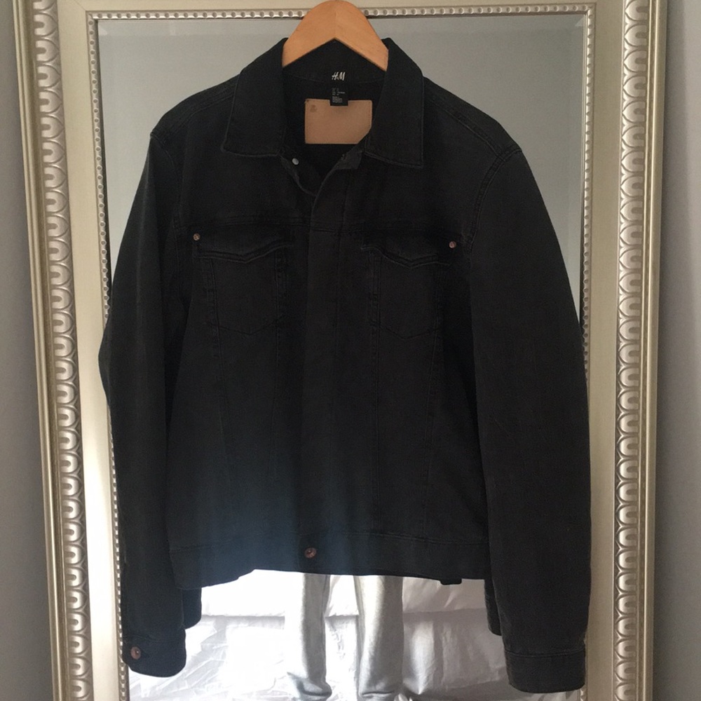 H&M Black Denim Jacket